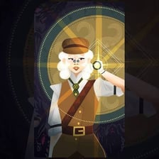 An illustration of fictional detective Nancy Drew