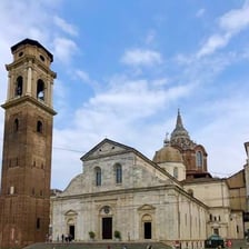 The Cathedral of Saint John the Baptist in Turin, associated with the Shroud of Turin.