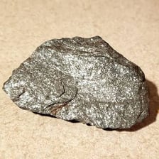 Rock samples containing visible metal ore