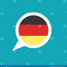 A simple illustration showing the German exclamation “Ach.”
