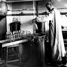 Portrait of French bacteriologist Louis Pasteur