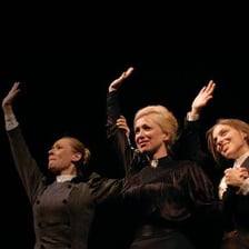 A stage production of Anton Chekhov’s play The Three Sisters