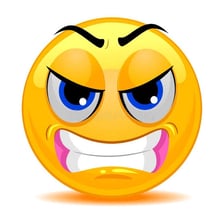 Illustration representing intense anger