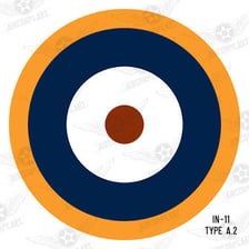 A Royal Air Force aircraft bearing the RAF roundel.