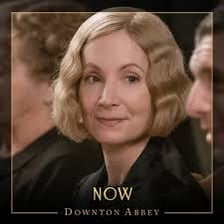 Anna Bates, a character from Downton Abbey, in costume