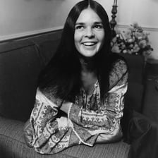 A portrait of actress Ali MacGraw.
