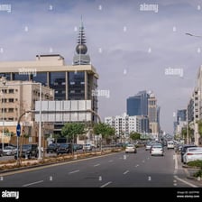 A street scene in Riyadh, Saudi Arabia.