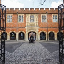 A historic building at Eton College in England