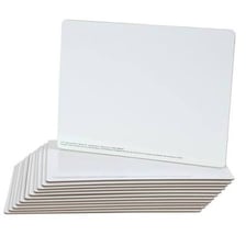 A completely blank slate or writing board representing a clean slate