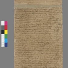 An old manuscript containing a chronological historical record