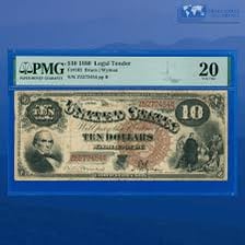 Ten-dollar bills illustrating the slang term “sawbuck”