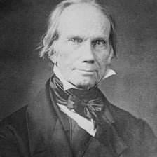 Portrait of Henry Clay, the prominent Whig politician
