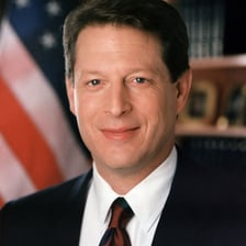 An official portrait of Al Gore