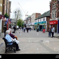 A view of Staines-upon-Thames in Surrey
