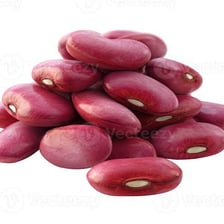 Red kidney beans shown in a bowl.