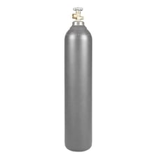 A laboratory gas cylinder labelled nitrogen.