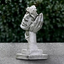 A solid concrete object illustrating something tangible