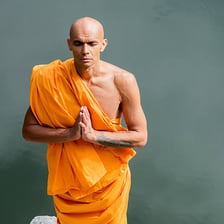 An austere monk illustrating an ascetic way of life.