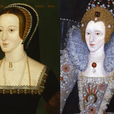 A historical portrait of Anne Boleyn.