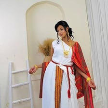People from Somalia in traditional clothing.