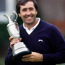 Seve Ballesteros, the Spanish professional golfer