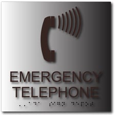 A telephone associated with a hospital ear, nose and throat department
