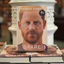 The cover of Prince Harry's memoir Spare