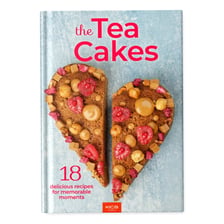 A wordplay diagram showing KEY TAKE with its initial sounds exchanged to form TEA CAKE.
