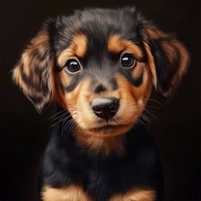 A cute puppy presented as an example of something adorable.