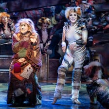 A stage production of Andrew Lloyd Webber’s musical Cats.