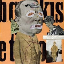 A collage associated with the Dada art movement