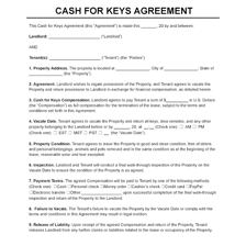 Keys and a lease document representing a rented property