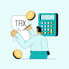 A document representing a government tax charge.