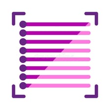 An illustration showing two lines being brought into alignment.