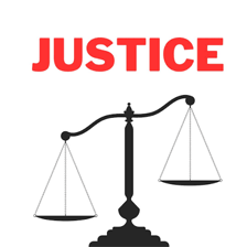 Symbolic scales representing moral judgment and consequences