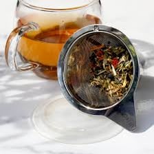 A cup of brewed tea