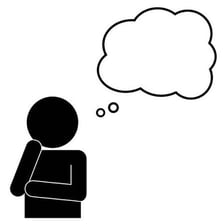 A person shown without knowledge of relevant information.