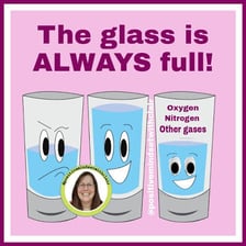 A glass filled nearly to the top