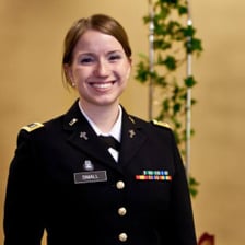 A military chaplain wearing service uniform
