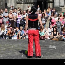A spontaneous performance taking place without rehearsal