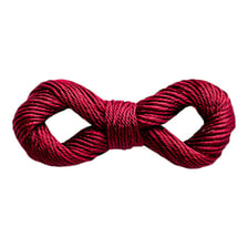 A length of rope forming a rounded loop