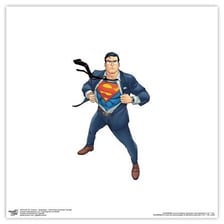 An illustration of Superman, the superhero alter ego of Clark Kent