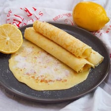 Pancakes being cooked for Pancake Day.
