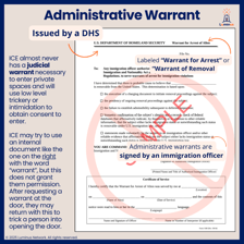 A legal document representing an official warrant