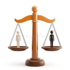Balanced scales representing fairness and impartiality.