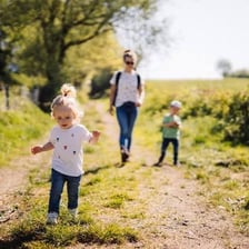 People enjoying a day excursion in the countryside