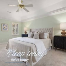 A bright room with visibly clean, spotless surfaces.