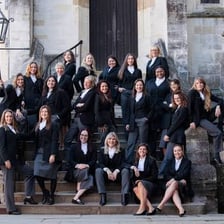 Students in school uniform at Eton College