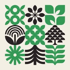 A simple illustration representing the essential nature of an object