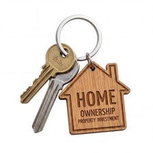 House keys representing possession of property